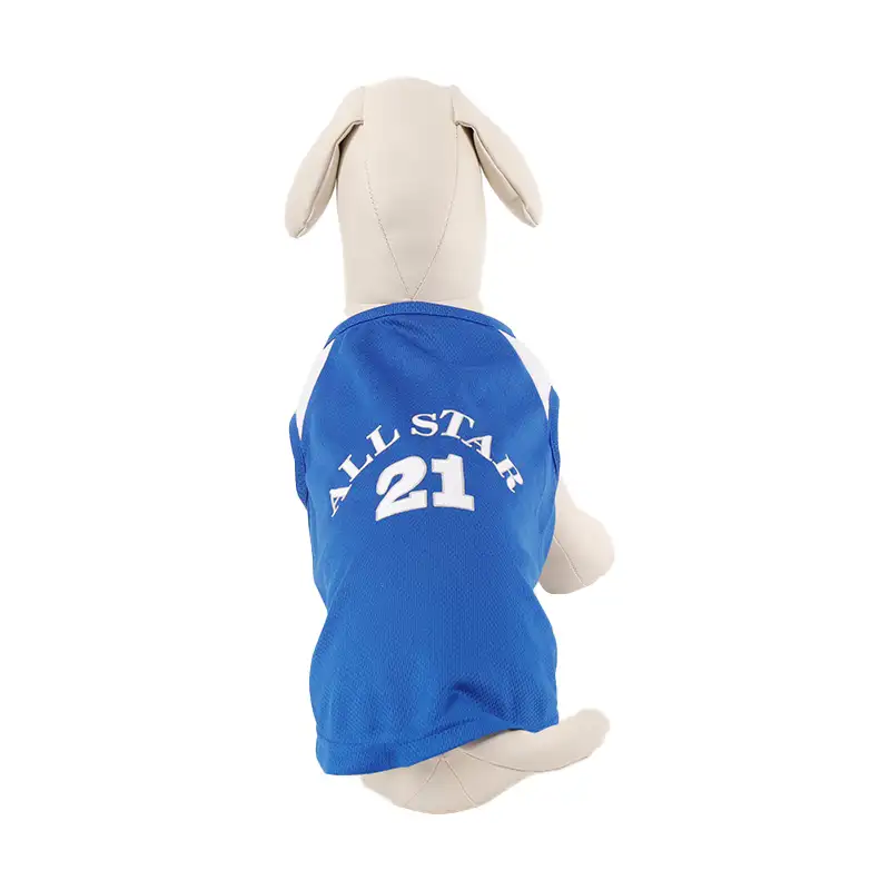 Dog And Basketball Summer Cooling Perspire T-shirt Eco Friendly Luxury Matching Dog And Pet Owner Clothes