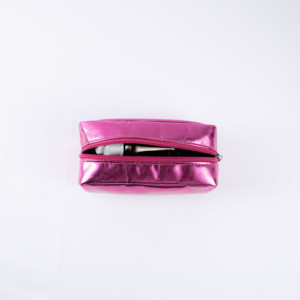 ISO bsci กระเป๋าเครื่องสำอาง PU ขนาดกลางนุ่มหรูหรามีซิปสำหรับทุกฤดูกาล - Product Image 6