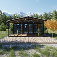 Maison préfabriquée à économie d'énergie, maisons préfabriquées à bas prix, maison modulaire en conteneur, mini-maison