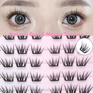 2025ขนตาปลอมแบบไม่มีกาว6แถวแบบใหม่ใช้ซ้ำได้2-3ครั้งติดทนนานธรรมชาติยาวนาน5วินาทีติดทนนาน - Product Image 5