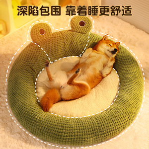 New style warm, removable and washable pet <b>bed</b>, suitable for all seasons, cat <b>bed</b>, simple design, cross-border wholesale, - Product Image 3