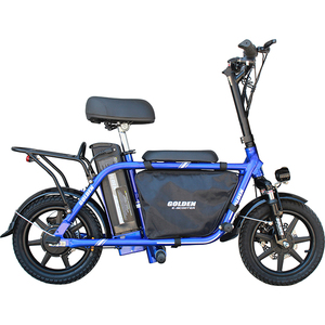 2021Hot Vente 2 Siège Vélo Pour Deux Personne ville Électrique Scooters certifié Singapour 14 Pouces Mère Bébé Vélo Électrique - Product Image 1