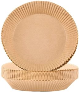 Parchment Food Grade Wholesale Air Fryer Paper <b>Liners</b> Kitchen Essentials Easy Cleaning Round Disposable Mat 1 Per Kit - Product Image 5