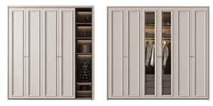 Meubles tout aluminium, <span class=keywords><strong>armoire</strong></span> en alliage d'aluminium personnalisée pour toute la maison, <span class=keywords><strong>vestiaire</strong></span> en métal pour la chambre à coucher, une <span class=keywords><strong>porte</strong></span> vers le haut - Product Image 6