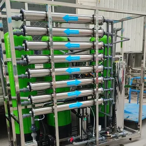 El sistema de purificación de agua RO produce 1000L/hr 2000L/hr pozos 500 - 1000 LT por hora prefiltro de agua 2000lph agua para drin