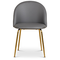 Chaise de salle à manger rembourrée minimaliste moderne avec accoudoir pour usage domestique ou meubles en gros pour hôtel/restaurant