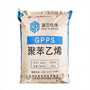 Gránulos de Poliestireno de Uso General Virgen con Certificación ISO de la Marca SY, Material Plástico Transparente para Moldeo - Product Image 1
