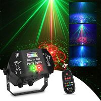 Lumières de boule disco à LED RGB Wuzstar pour le Nouvel An - Activées par le son pour la maison, les mariages, les bars, les DJ, les fêtes de Noël - Cadeau festif