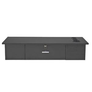 Shouguang Easy Elegant Compact Design Black Single Draw Wide Spread Work Surface <strong>Beutify</strong> Salon Floating Desk Modern - Product Image 1