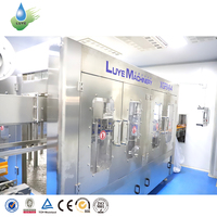Máquina Llenadora de Botellas Grandes de 800 BPH, 5-15 L, Modelo XGF8-8-4