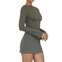 Personnalisé OEM Conceptions Dame Élégante Bureau Robe Formelle pour Femmes Dames Vêtements Bodycone Soirée Robes Décontractées Robes Vestidos