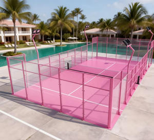 Cancha de Pádel, Gama Completa de Productos Deportivos para Exteriores, Cancha de Pádel Clásica y Cancha de Pádel-Tennis, Campo Deportivo al Aire Libre de 1020m - Product Image 1