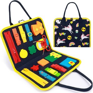 Tableau d'activités licorne pour enfants, jouets éducatifs préscolaires, activités pour garçons et filles, cadeaux pour bébés, tableau pour tout-petits - Product Image 1