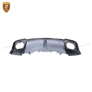 Facelift Caprist Style diffuseur arrière menton pour <span class=keywords><strong>Audi</strong></span> <span class=keywords><strong>R8</strong></span> <span class=keywords><strong>2022</strong></span> modèle voiture sec carbone pare-chocs arrière lèvre - Product Image 5