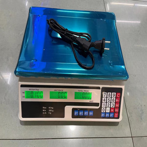 2021 नई मॉडल 6208 इलेक्ट्रॉनिक मंच पैमाने 40kg/5g मूल्य निर्धारण पैमाने - Product Image 1