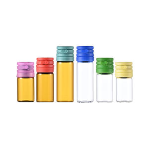 ซิลเวอร์ เวน 2 มล. แบบฉีดฉีดเข้าเส้นเลือด 3 มล. ผงฟรีซดราย 5 มล. ขวดแก้วตัวอย่างสีชา ขวดย่อยสำหรับการแพทย์และความงาม ซิลิน แบบดึงฝา - Product Image 1