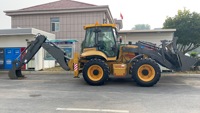 Mesin Excavator Bekas JCB 4CX Backhoe Loader, Mesin Penggali, Loader-digger, Retro Excavator JCB 4CX dengan Kondisi Baik