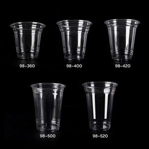 Custom Colored Eco-Friendly Durable Disposable PP <strong>Plastic</strong> 16oz Party <strong>Cups</strong> with Brand Logo Red Bar <strong>Cup</strong> - Product Image 6