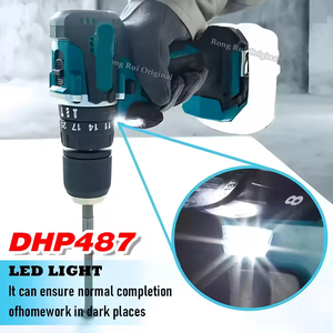 Taladro Atornillador <span class=keywords><strong>de</strong></span> Impacto sin Escobillas <span class=keywords><strong>de</strong></span> 18V, Rotomartillo Eléctrico, Destornillador <span class=keywords><strong>de</strong></span> Velocidad Variable, Herramienta Eléctrica <span class=keywords><strong>de</strong></span> 800W, OEM, Utiliza Batería <span class=keywords><strong>de</strong></span> 18V - Product Image 4