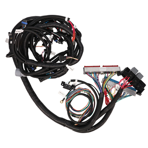 Faisceau de câblage 24V 1m à âme en cuivre, gaine PVC, fils multicolores, adaptateur connecteur pour installation statique ECU automobile - Product Image 1
