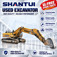 Excavator Crawler Bekas Shantui SE500LC-9W 50 Ton Termasuk Suku Cadang Gratis untuk Proyek Penggalian Tambang, Pemotongan Jalan dan Lereng