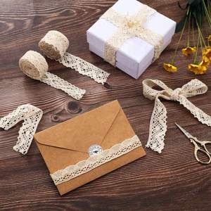 Vente en gros de nœuds pour cheveux en lin avec broderie personnalisée et dentelle florale, nœuds mariniers fantaisie, pinces à cheveux rouges faites main personnalisées à longue queue - Product Image 3