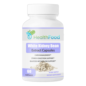 OEM ODM White Kidney Bean Extract Capsules with Common Bean Supports Metabolism Thermogenesis Digestive Health Capsules - Product Image 1