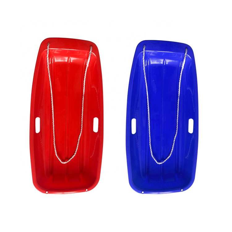 Sprinter — bohème en plastique, rectangulaire, pour ski, descente Sprinter, tobogan, avec 2 poignées et corde de traction, 35 pouces