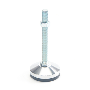 Piedino di Supporto Regolabile M16, Piedino Fisso Antiscivolo e Antishock M20, Coppa di Regolazione per Macchine - Product Image 1