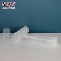 D047-5ml 15ml personnalisé Private Label vide baume à lèvres Tube clair blanc PP plastique lèvre hydratant conteneur en Stock