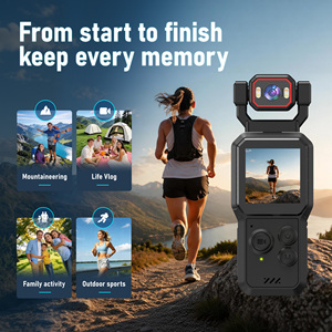Cámara de Bolsillo QZT 4K Personalizada con Lente Giratoria, Mini Cámara de Acción para Vlogging, Viajes y Deportes - Product Image 5