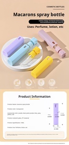 Flacon pulvérisateur atomiseur <span class=keywords><strong>vide</strong></span> de 10 ml, type <span class=keywords><strong>pompe</strong></span>, rechargeable, format mini poche, couleur macaron, <span class=keywords><strong>pour</strong></span> échantillons, parfum, tonique, spray répulsif - Product Image 6