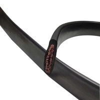Câble d'extension CC pour panneau solaire personnalisable 12AWG, plat, en PVC tressé, pour passage en fenêtre, câble PV