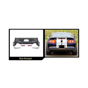 Kit carrosserie pour <span class=keywords><strong>Ford</strong></span> <span class=keywords><strong>Mustang</strong></span> 2010-2014, comprenant les pare-chocs avant et arrière, le capot moteur et les ailes - Product Image 5