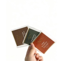 Autocollants en papier kraft personnalisés fantaisistes, autocollants adhésifs, impression UV, estampage à chaud, pour scellés de boîtes - Étiquettes d'emballage imperméables