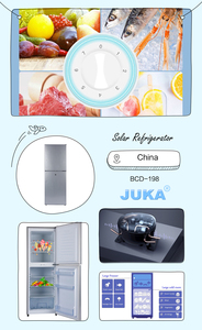 ตู้เย็นพลังงานแสงอาทิตย์แบบไม่ใช้ไฟฟ้า ขนาด 198 ลิตร 6.9 คิว สำหรับใช้ในบ้าน ยอดนิยมในตลาดแอฟริกา - Product Image 2