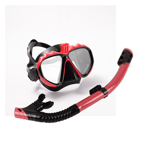 Máscara de Snorkel y Set de Snorkel Asy para Adultos con Vidrio Templado y Silicona para Buceo y Natación - Product Image 2
