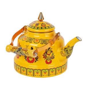 Tetera de Esmalte para Café y Té con Asa, Ecológica, Clásica, Yi Meijia, 1.7L, Regalo de Boda para Hoteles y Fiestas, Tetera China Antigua - Product Image 6