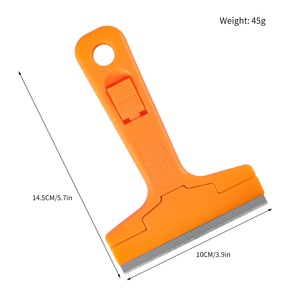 7mo multifonctionnel poignée en plastique nettoyage pelle couteau voiture Wrap outils enlèvement grattoir couteau voiture fenêtre nettoyage outils - Product Image 5