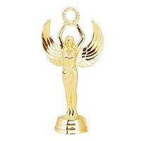 HyperCrafts Haute Qualité Doré avec Logo Artisanat Créatif Pièces De Trophée De Sport En Relief Mini Trophée De Sport En Plastique