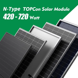 Panneaux solaires bifaciaux de haute qualité 550 watts 560 watts à double vitrage pour système solaire - Product Image 1
