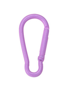 Mosquetón n. ° 5 en forma de calabaza, aleación de aluminio pintada de Color, ajuste Manual, botella de agua de Metal, gancho para llave, accesorios de joyería - Product Image 5