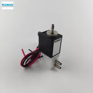 Vanne solénoïde trois voies Kunag 5018-A8, tube d'insertion 6x4, DC 24V, pour le contrôle de l'eau - Product Image 2