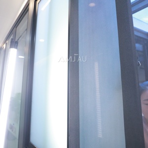 Fenêtres et portes à double vitrage écoénergétiques AMJ AS2047, services locaux, design de fenêtre <span class=keywords><strong>coulissante</strong></span> en aluminium - Product Image 4