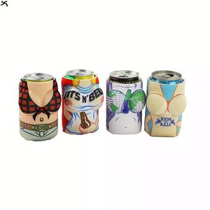 New Design Custom Made Sublimated Single Style Insulated <b>Drink</b> Beer <b>Cooler</b> Printed 3D Can <b>Cooler</b> Sleeve - Product Image 5