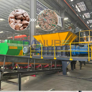 Double Shaft Shredder Waste Shredding Equipment Plastic Products Shredders - Product Image 1
