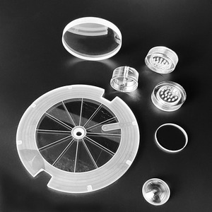 OEM حجم ثقوب مستديرة شفافة ألواح زجاجية شفافة مستديرة تنصهر السيليكا الكوارتز - Product Image 5