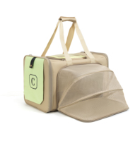 Mochila con Ruedas para Mascotas, Portátil, de Gran Capacidad, para Perros y Gatos, para Viajes y Uso Diario, Directo de Fábrica