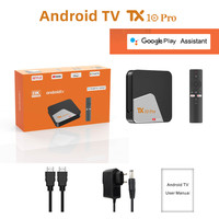 HOT TX10 PRO Android 13.0 TV Set-Top Box ATV Caractéristiques Quad Core Processeur 6K Résolution Voix Télécommande En Gros Direct
