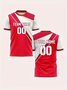 Camisetas Nuevas con Cuello Redondo 2026, Producidas por una Fábrica de Uniformes Deportivos, Personalización Disponible. F10 - Product Image 4
